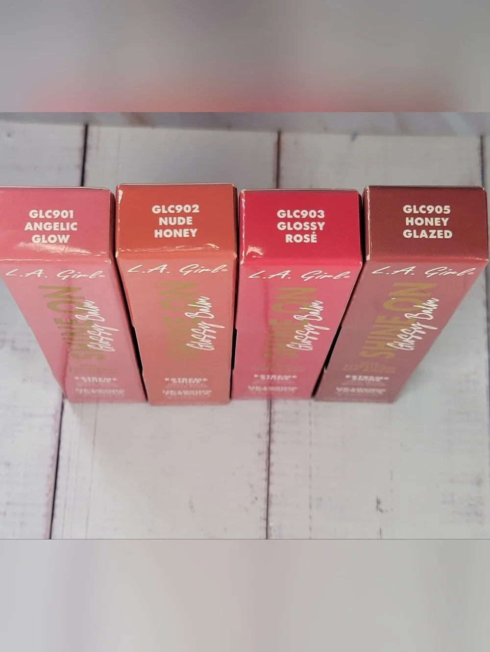 L.A. Girl Shine On Glossy Balm and L A. Girl Lip Liner Bundle NEW!